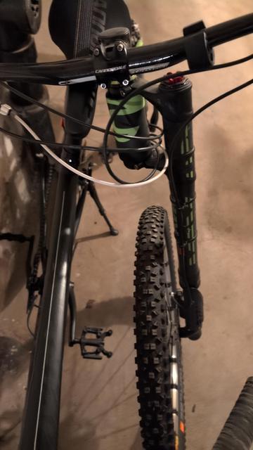 Fahrrad mit 1armiger Gabel