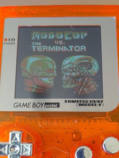 Title screen for the Game Boy game 