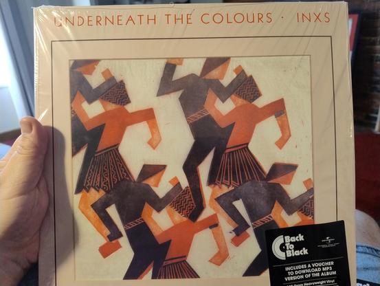 INXS - Underneath the Colours vinyl LP 